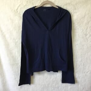 GAP Navy Blue Knit Hoodie